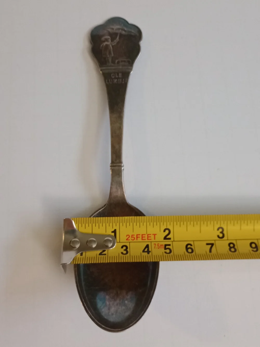 ABSA Ole Lukøje (The Sandman) Danish Silver Plated Vintage Souvenir Spoon